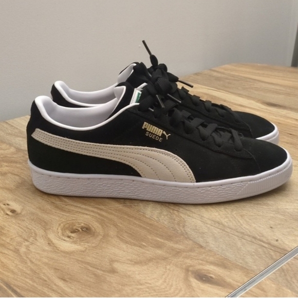 Puma Suede Classic, Black And White - Picture 2 of 5